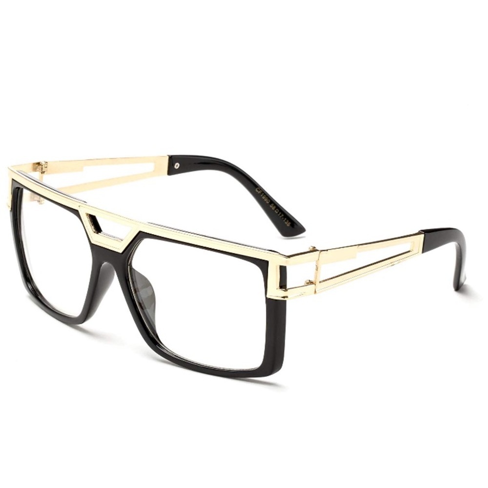 LADIES Retro Black & gold  Gazelle Glasses…NEW